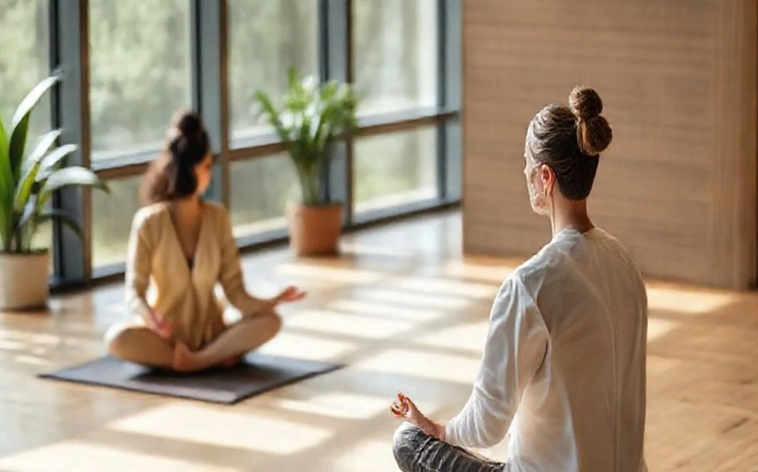 Mindfulness leadership training session